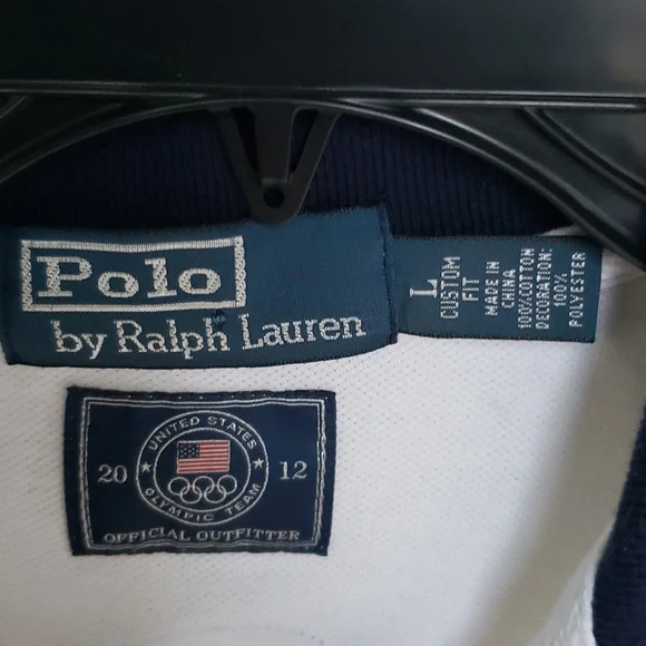 Polo by Ralph Lauren USA 2012 Olympic polo shirt. Men's L. - Picture 5 of 7